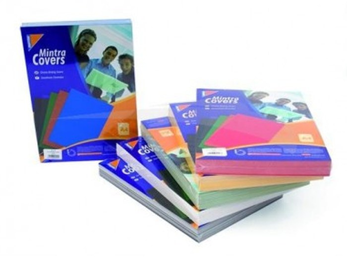 100 COUVERTURES CHROMOLUX MINTRA EN CARTE GRAINEE CUIR 230G A4