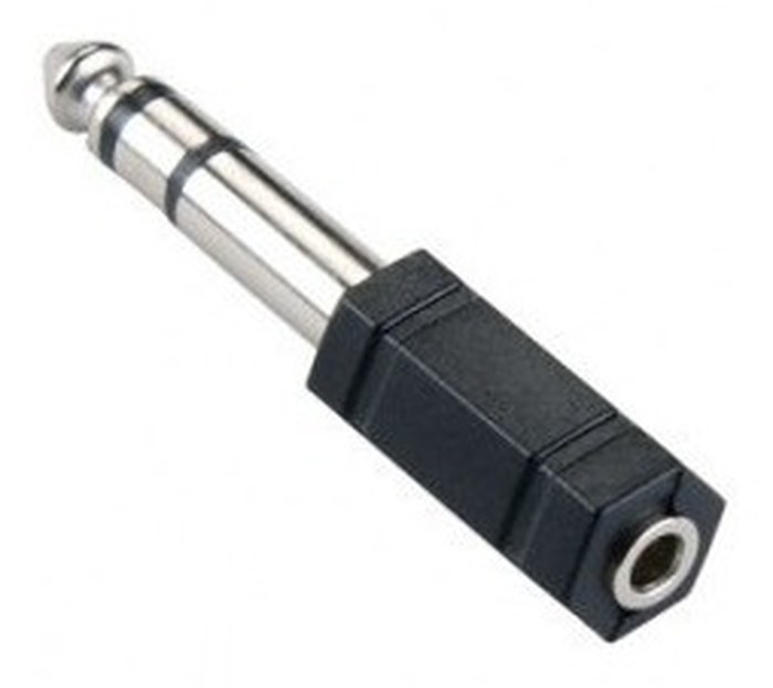 Headphone Audio Adapter 6.3mMM - 3.5mMF