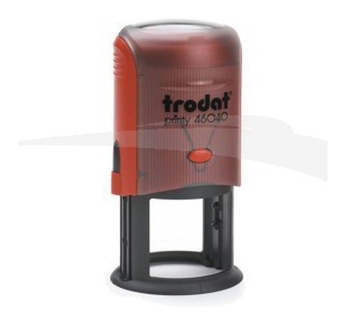 Cachet Personnalisable TRODAT 46040 Plaque ronde Ø 40 mm