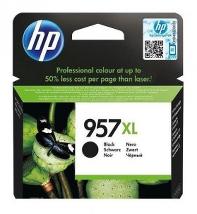 HP 957XL Extra High Yield noir Original Cartouche (L0R40AE)