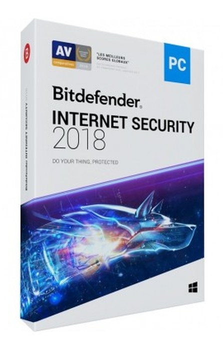 Bitdefender Internet Security 2018 1 AN 1 PC