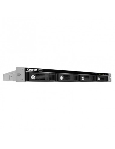 Serveur NAS professionnel 4 baies Rackable QNAP TS-453U-RP avec alimentation redondante