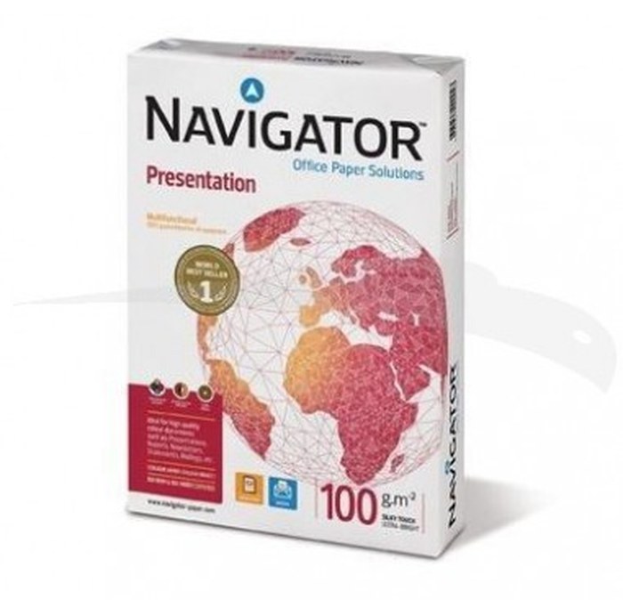RAMETTE DE PAPIER BLANC NAVIGATOR A3 100 G 500 FEUILLES LOT DE 4