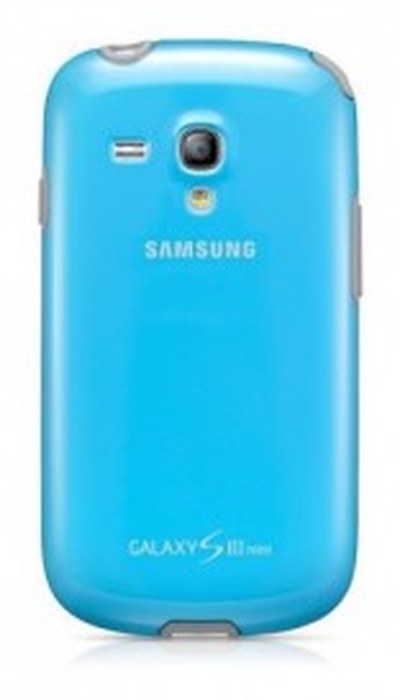 Coque Origine Samsung bleue turquoise Galaxy S3 mini