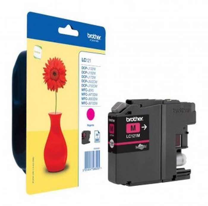Brother LC-121M Magenta cartouche d'encre