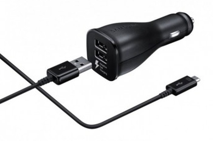 Chargeur de Voiture Samsung - Double à Chargement Rapide (type C)
