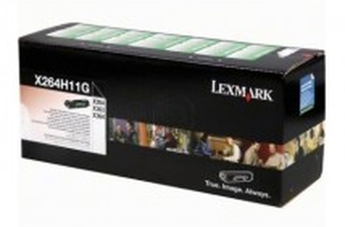 X264,X363,X364 TONER Noir haute capacité (9K) (X264H11G)