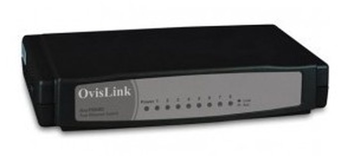OVISLINK SWITCH Unmanaged8 PORTS 10/100 SAMBA