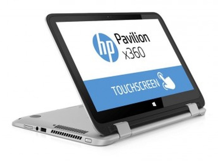 HP PAV X360 i3-6100U 13.3 pouces 4GB 500GB Windows 10 Silver (P1D29EA)