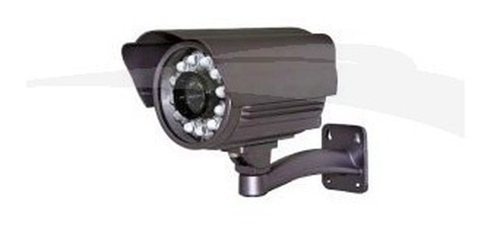 Caméra de surveillance vidéo LIS100SHQ imperméable et IR (infra-rouge