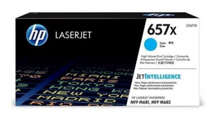 Toner HP Contractual High Yield Original LaserJet /Cyan /23000 pages /HP Colour LaserJet Enterprise Flow MFP M681z - M682z - HP