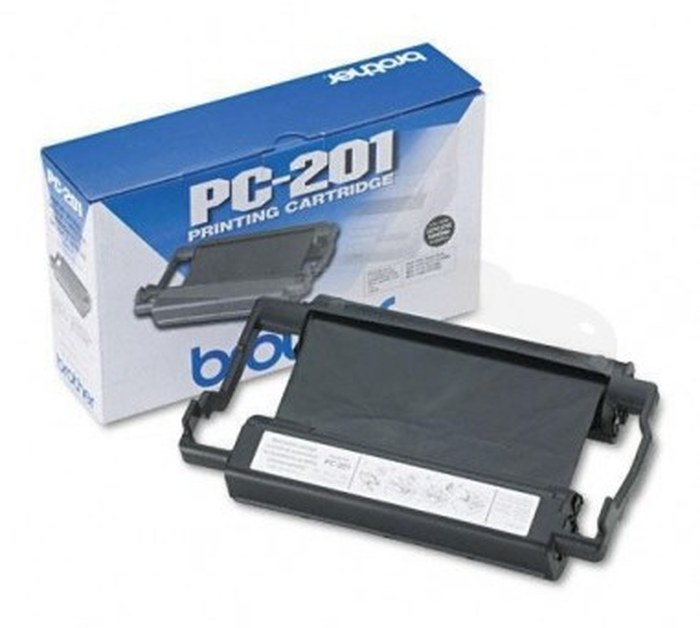 KIT CARTOUCHE DE FAX - BROTHER - NOIR PC201