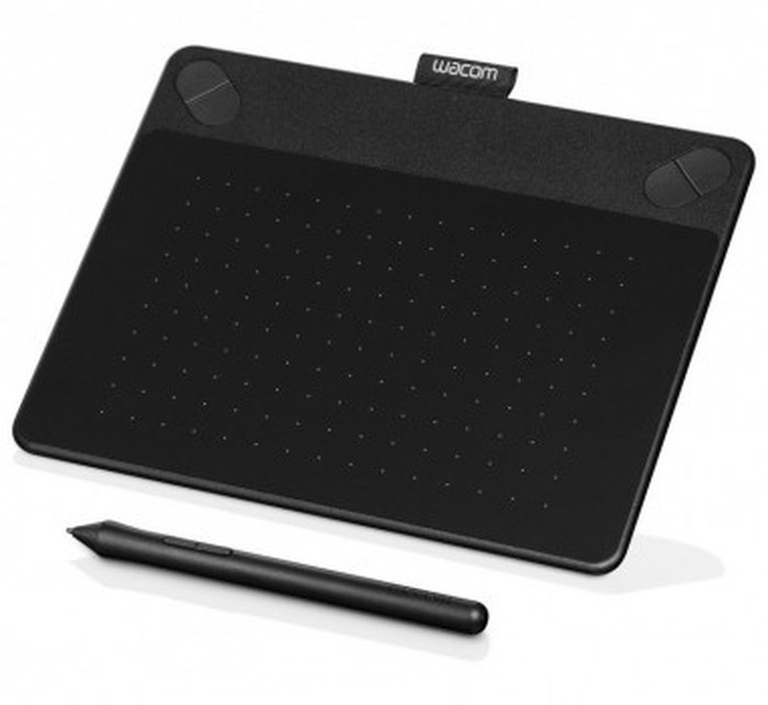 Tablette graphique créative tactile multi-touch et à stylet Wacom Intuos Photo Small Noir