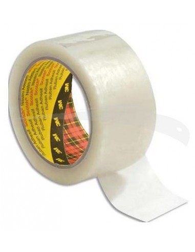 Ruban adhésif 3M Transparent 50 mm x 100 m - Scotch - LOT DE 6 RLX