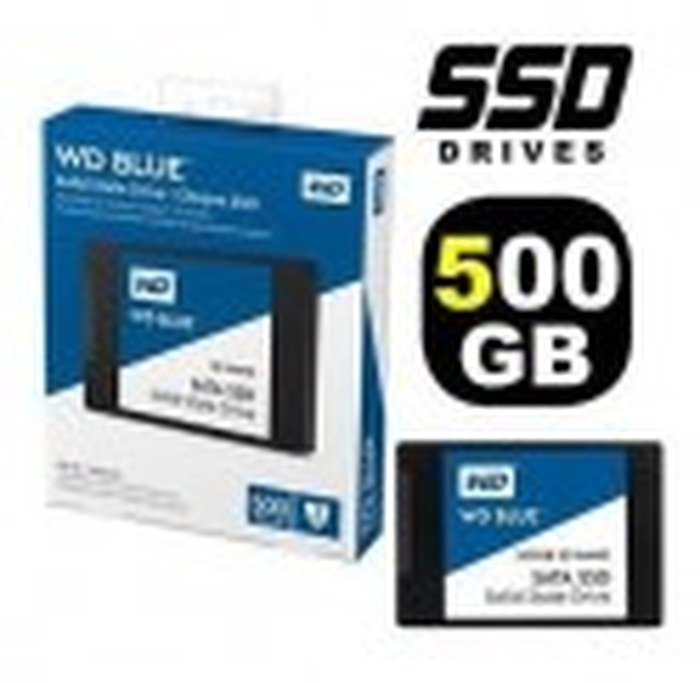 disque dure portable interne ssd 500 go - wd blue 3d nand