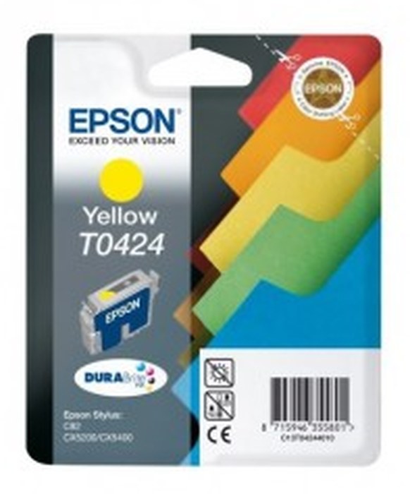 Cartouche d'encre Epson \"Intercalaires\" jaune (C13T04244010)