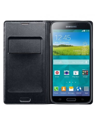 SAMSUNG FLIP COVER POUR S5 NOIR