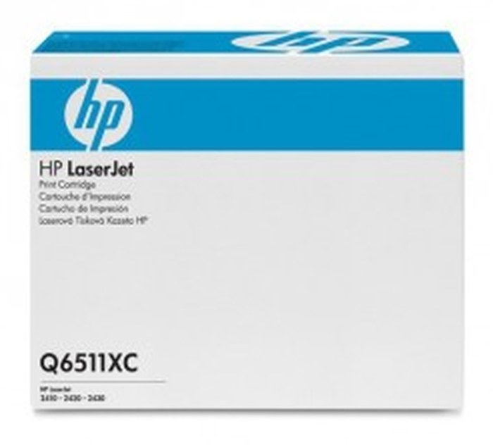 HP LaserJet Black Print Cartridge Q6511XC