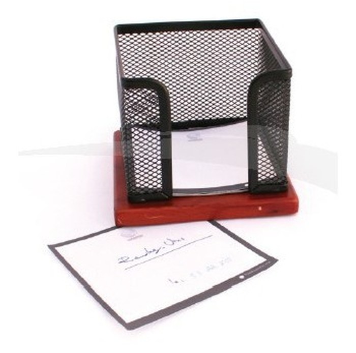 Porte bloc cube