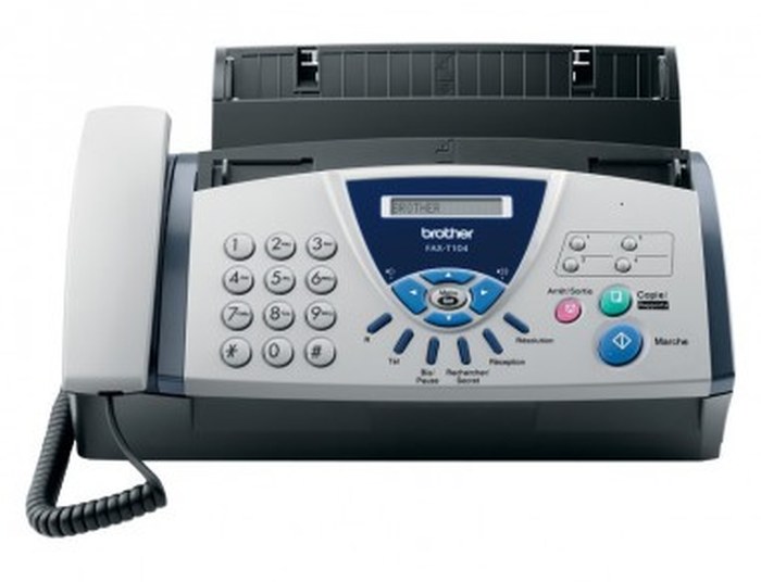 FAX-T104: Fax à transfert thermique téléphone