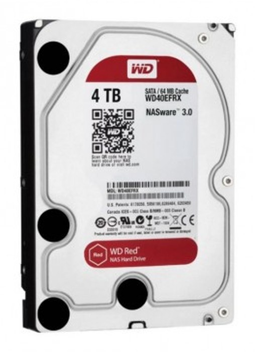 WD40EFRX Disque Dur 3,5\" 4 To 64 Mo