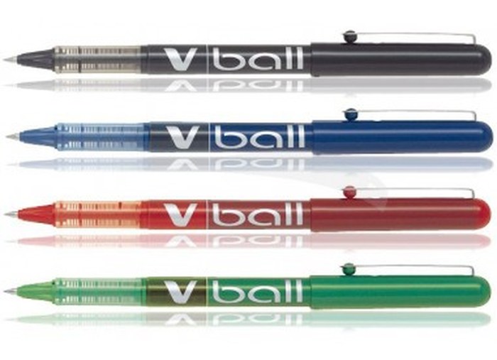 STYLO PILOT V-BALL 05 - ENCRE LIQUIDE - BOITE DE 12 STYLOS
