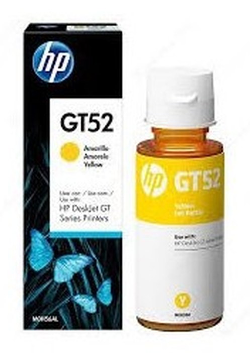 HP GT52 Yellow Original Ink Bottle