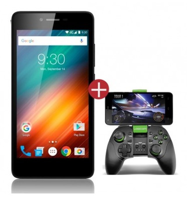 Pack gaming LOGICOM - Mbot 51 - 5\" - 4G - 1Go RAM - 8Go ROM - Noir - Garantie 1 an + Manette Gaming