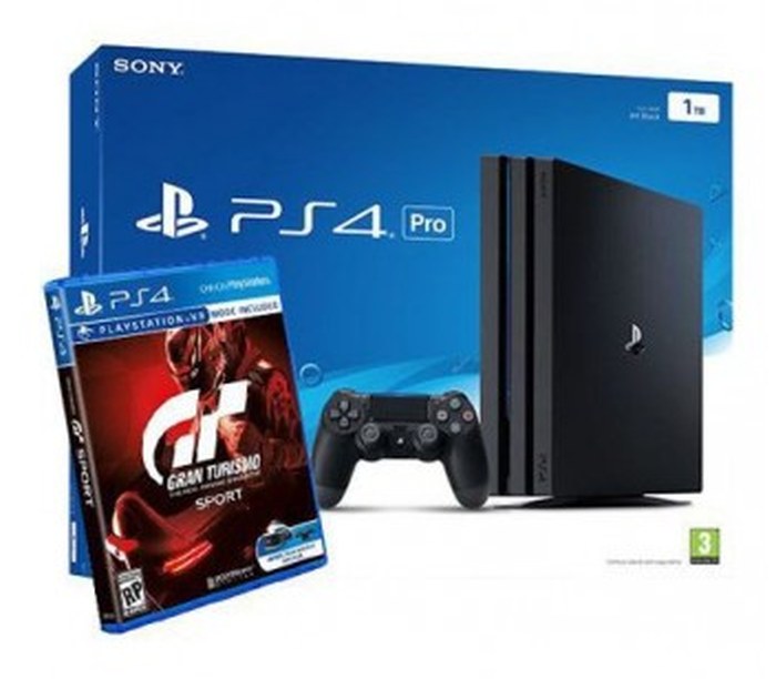 Console SONY /Ps4 Pro /Noir /1 To + GRAN TURISMO SPORT