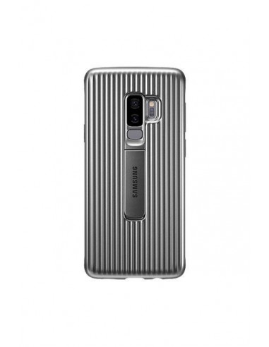Cover SAMSUNG Renforcée Standing /Silver /Pour Galaxy S9+
