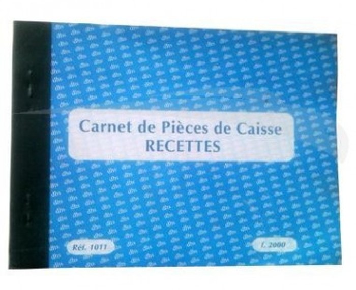 MANIFOLDS \" PIÈCES DE CAISSE / RECETTES \" - 100 FEUILLES - 13,5 x 16,5 cm - Lot de 5 manifolds