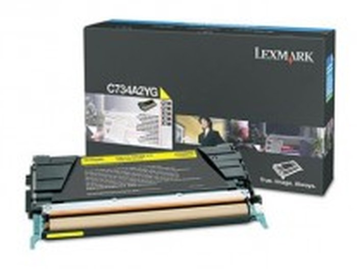 C73x4,X73x TONER Jaune (6K) (C734A2YG)