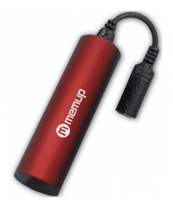 Memup Kanyon Baladeur Sport mp3 Étanche 4 Go Rouge