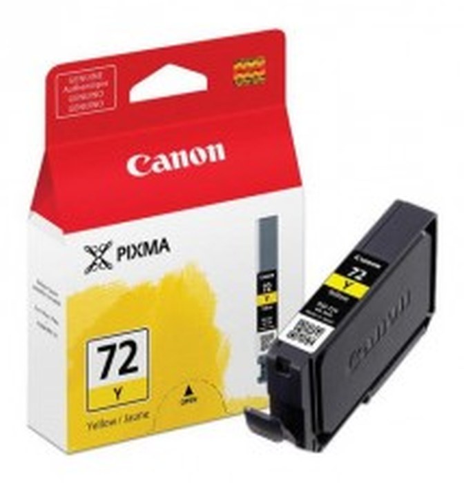 Cartouche d'encre d'origine Canon PGI-72 Y Jaune