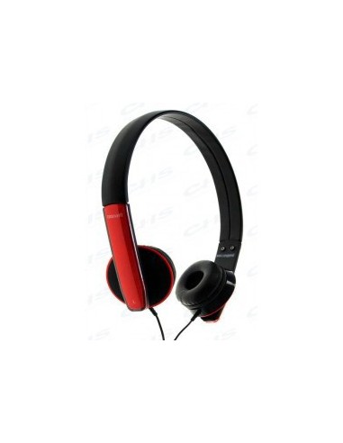 MAXELL HP-MIC HEADPHONE RED
