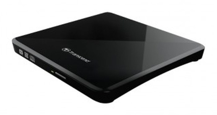 Transcend lecteur DVD Slim type , USB, Black (TS8XDVDS-K)