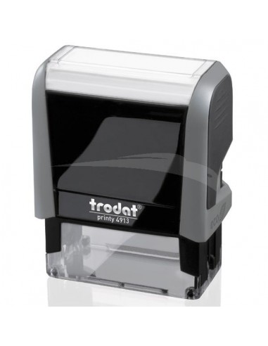 Cachet Personnalisable TRODAT 4913 format empreinte 58 mm x 22 mm 4 lignes