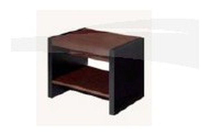 TABLE BASSE 600W*600D*450H Acajou
