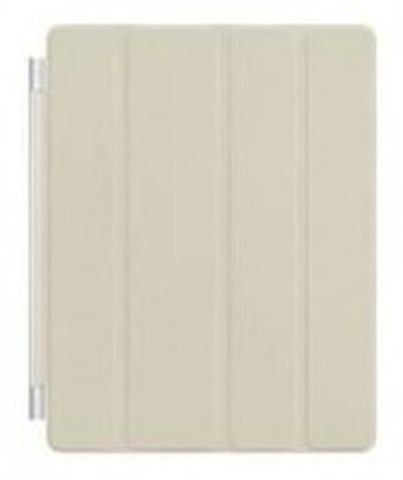 iPad Smart Cover - Cuir - Crème