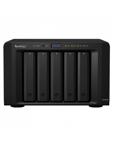 Serveur NAS ultra-performant à 5 baies Synology DiskStation DS1515+