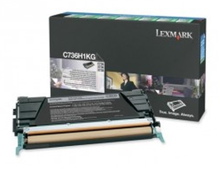 C736,X736,X738 TONER Noir haute capacité (12K) (C736H1KG)