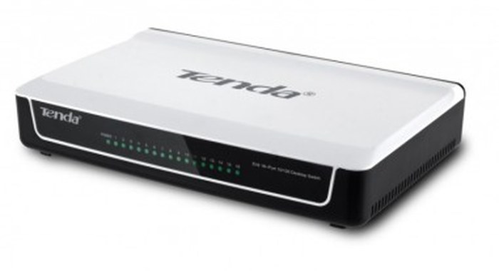 Switch Non Administrable Tenda 16-Port 10/100Mbps