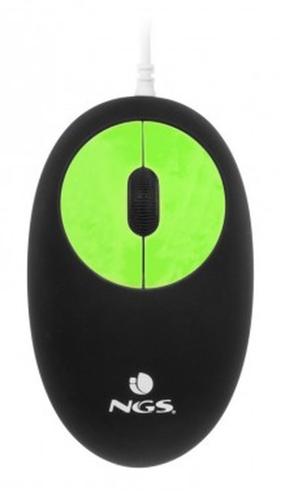 NGS WIRED MOUSE GREEN VIP MOUSE