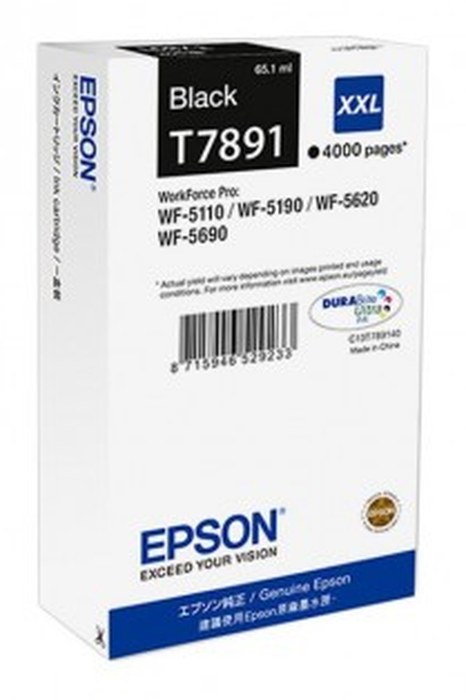 Cartouche d'encre EPSON Ultra Noir XXL (4000 pages)