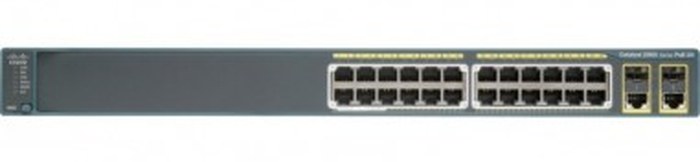 Switch administrable Cisco Catalyst 2960-24PC-L - 24 Ports 10/100 PoE + 2 ports Gigabit 10/100/1000 + LAN Base Image