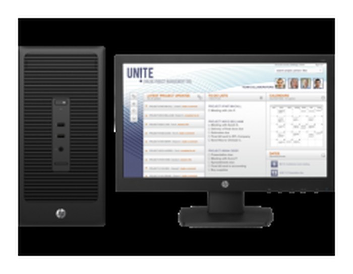 HP 280G2 MT i3-6100 4GB 500GB Win 10 + Ecran 20,7