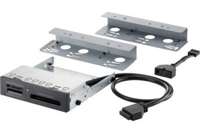 Lecteur de carte mémoire interne HP 14-in-1 USB 2/3 3.5 pour PC de bureau (E5G19AA)