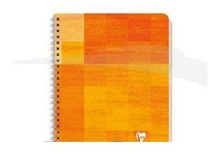 Cahier - Clairefontaine - à spirales petits carreaux - 224p 21x29,7 cm (4 Coloris au choix)