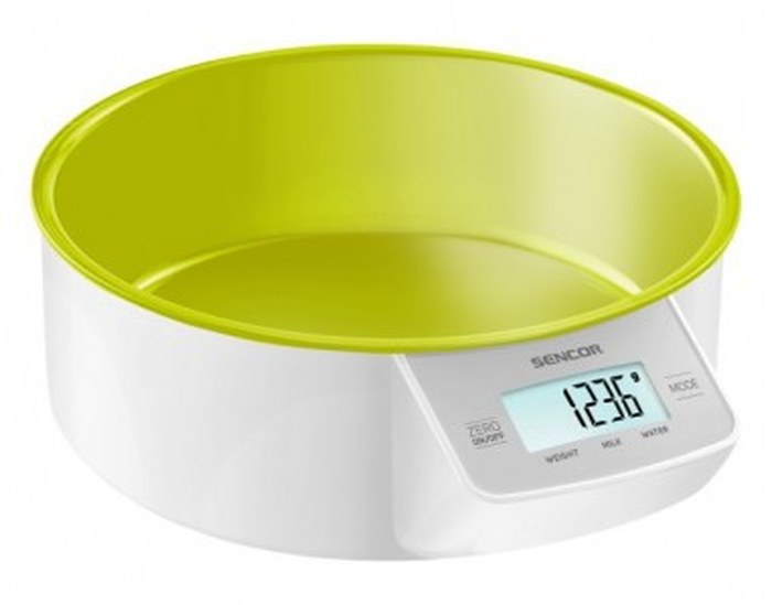 BALANCE DE CUISINE SENCOR RONDE GRISE