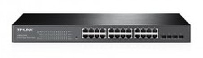 TP-LINK T1600G-28TS (TL-SG2424) Smart Switch JetStream administrable 24 ports Gigabit avec 4 emplacements combinés SFP